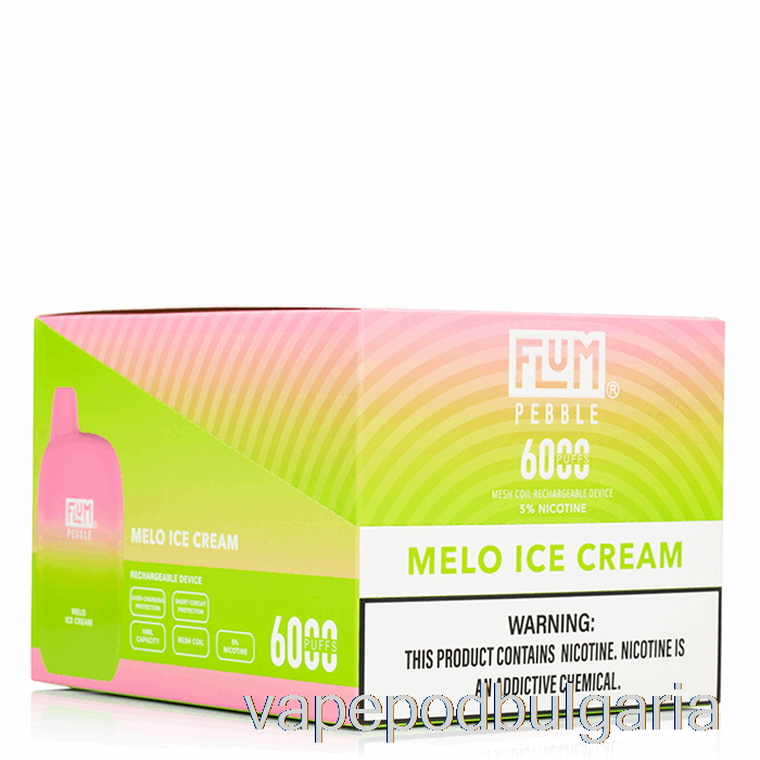Vape Bulgaria [10-pack] Flum Pebble 6000 за еднократна употреба